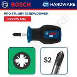 Bosch PRO Stubby Screwdriver Pozidriv 25mm