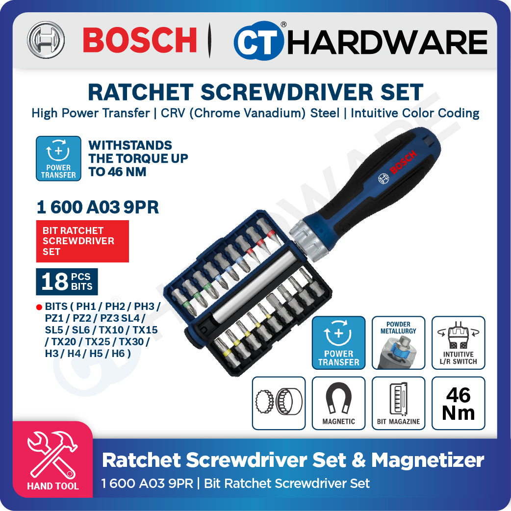 Bosch Bit Ratchet Screwdriver