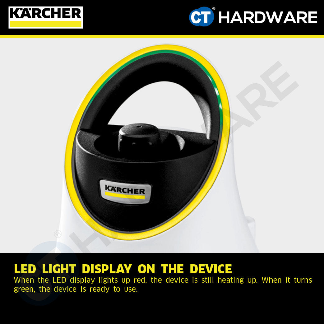 Karcher SC2 DELUXE Steam Cleaner 1500W 3.2 BAR [SC2DELUXE | 15134030]