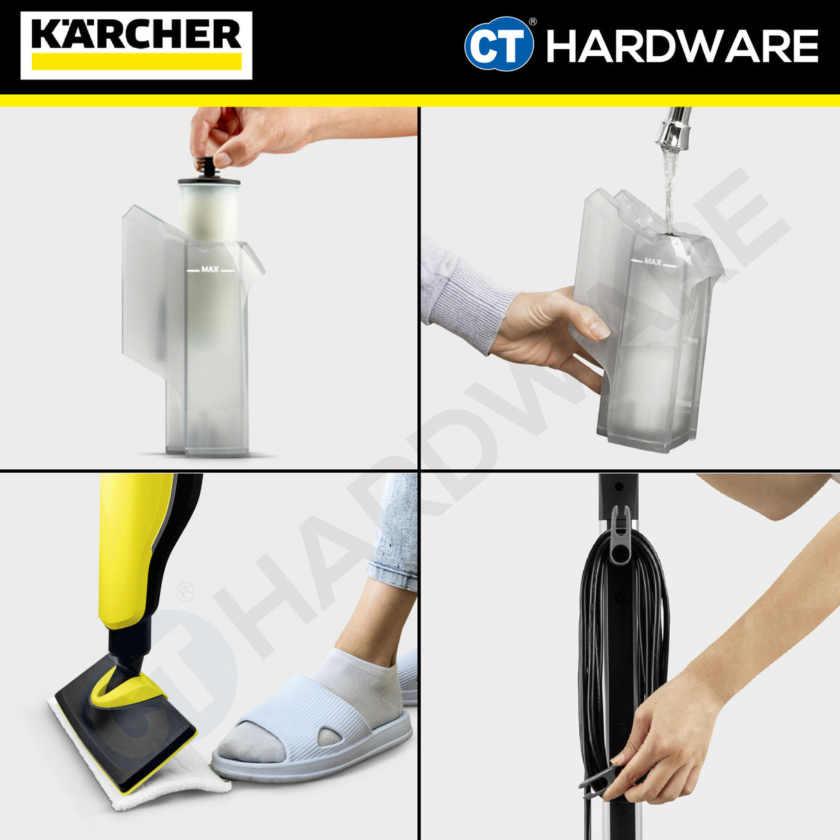 Karcher SC2 UPRIGHT EASYFIX Steam Cleaner 1600W [SC2UPRIGHTEASYFIX | 15133450]
