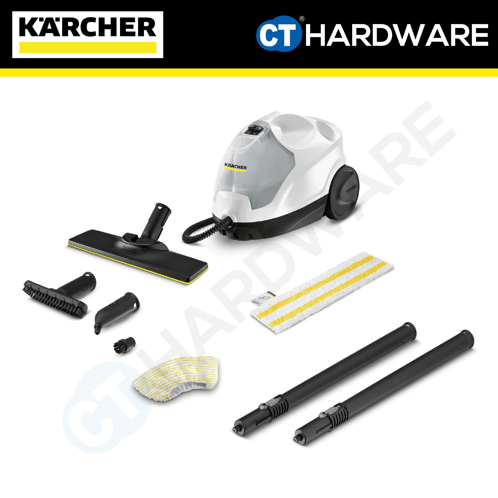 Karcher SC4 EASYFIX Steam Cleaner 2000W 3.5 Bar [SC4EASYFIX