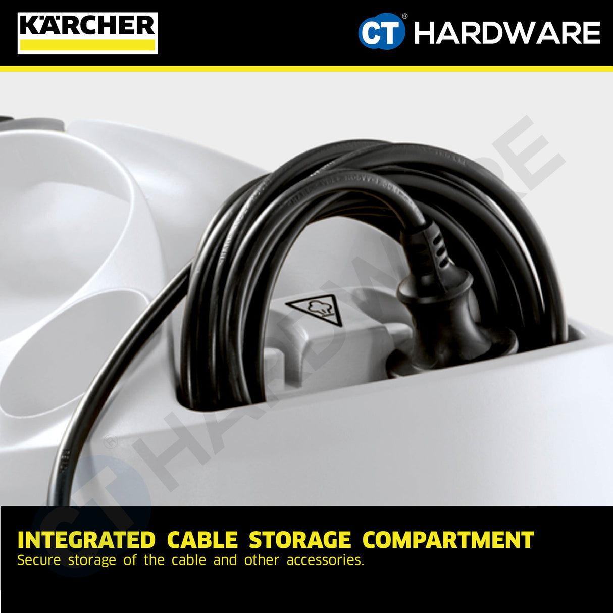 Karcher SC4 EASYFIX Steam Cleaner 2000W 3.5 Bar [SC4EASYFIX | 15126300]