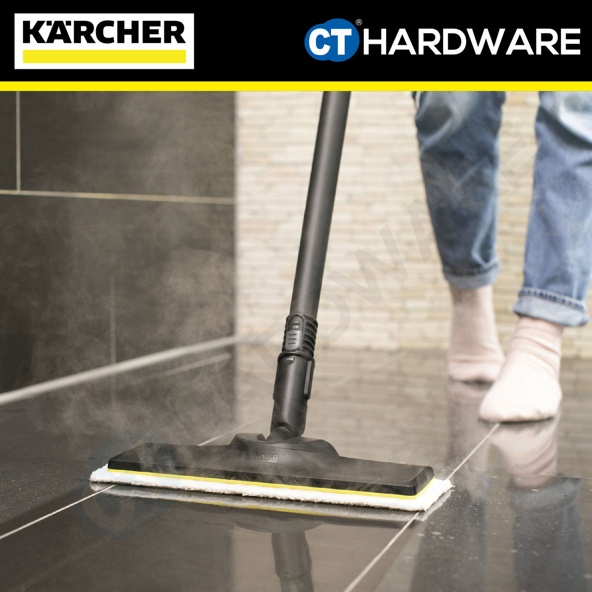 Karcher SC4 EASYFIX Steam Cleaner 2000W 3.5 Bar [SC4EASYFIX | 15126300]