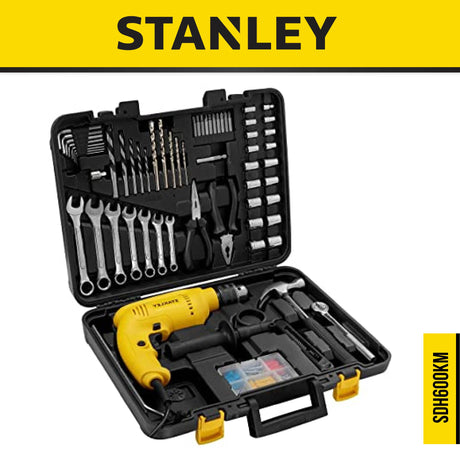 STANLEY SDH600KP | SDH600KM PERCUSSION HAMMER DRILL 13MM 550W COME WITH 120PC ACCESSORIES / MECHANIC SET [ SDH600 ]