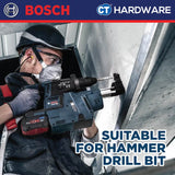 BOSCH PRO SDS Plus-5X  Hammer Drill Bit Size 14mm to 26mm for Rotary Hammer Accessories 4 Flutes Concrete Drill Bit- 1PC