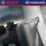 BOSCH PRO SDS Plus-5X  Hammer Drill Bit Size 14mm to 26mm for Rotary Hammer Accessories 4 Flutes Concrete Drill Bit- 1PC