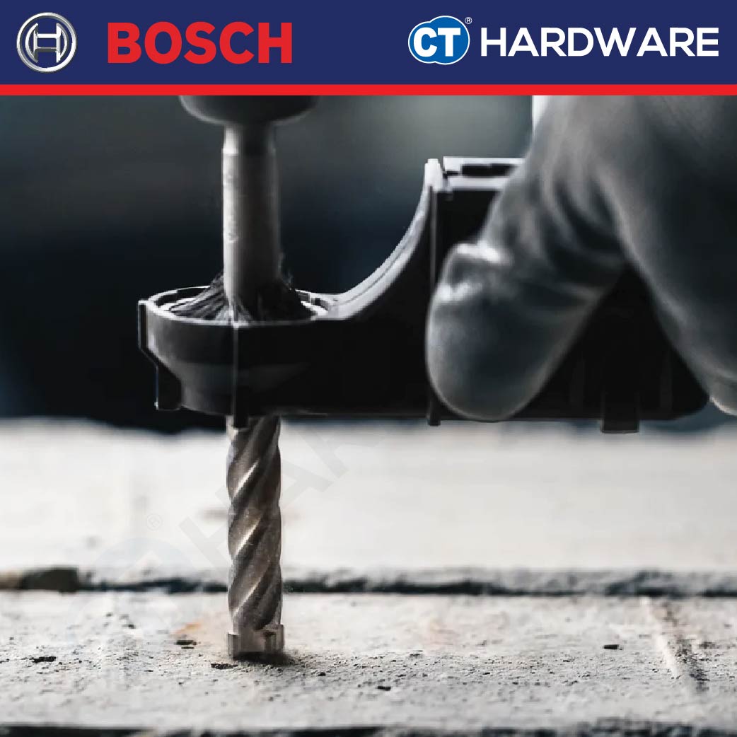 BOSCH PRO SDS Plus-5X Hammer Drill Bit Size 5mm to 13mm for Rotary Hammer Accessories 4 Flutes Concrete Drill Bit - 1PC