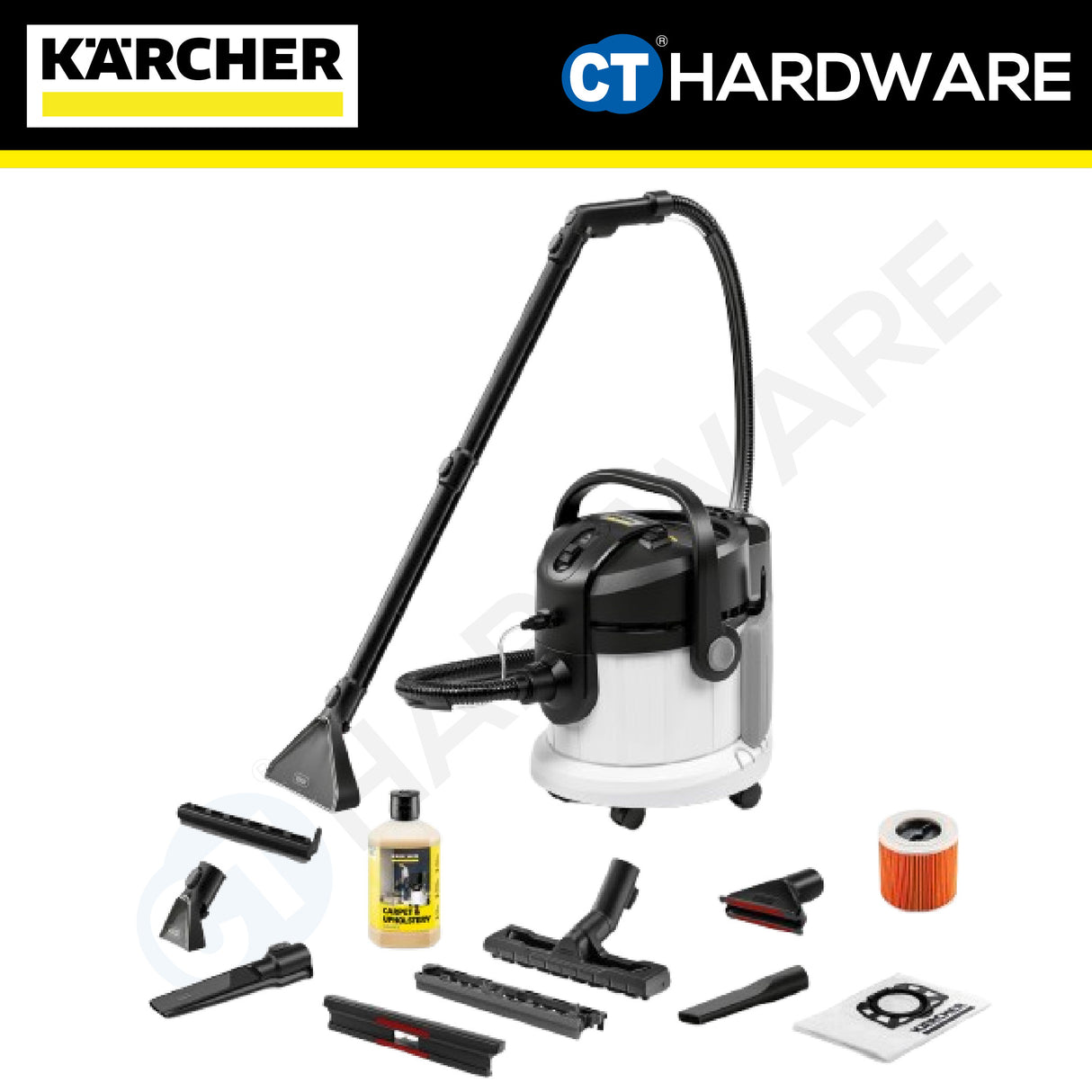 Karcher SE 4 PLUS Wet & Dry Carpet & Vacuum Cleaner 1000W [SE4PLUS 10811700]