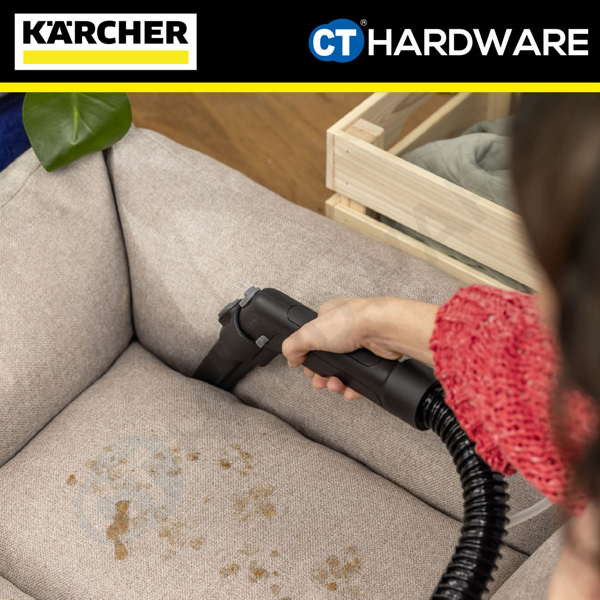 Karcher SE 4 PLUS Wet & Dry Carpet & Vacuum Cleaner 1000W [SE4PLUS 10811700]