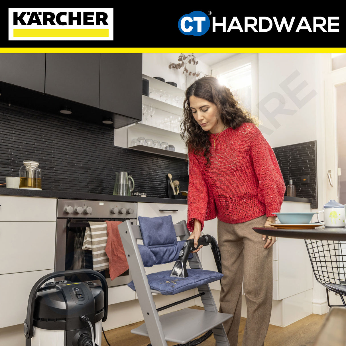 Karcher SE 4 PLUS Wet & Dry Carpet & Vacuum Cleaner 1000W [SE4PLUS 10811700]