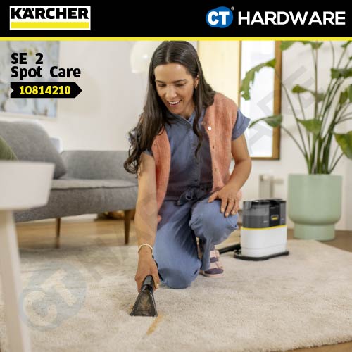 Kärcher SE 2 Spot Care Spray Extraction Cleaner | Portable Carpet Sofa Upholstery Deep Cleaner [ SE2SPOTCARE ]