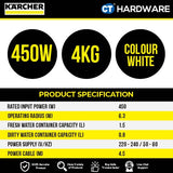 Kärcher SE 2 Spot Care Spray Extraction Cleaner | Portable Carpet Sofa Upholstery Deep Cleaner [ SE2SPOTCARE ]