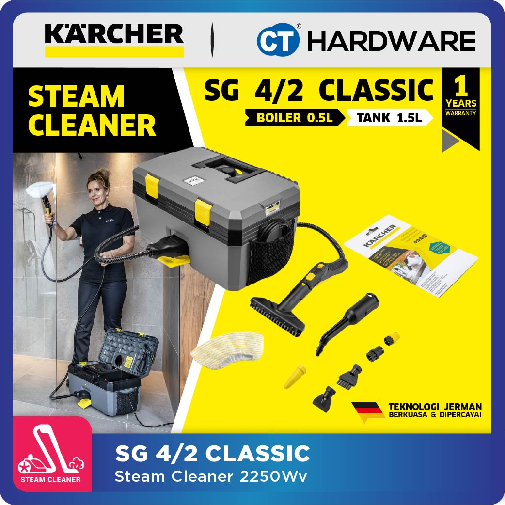 Karcher SG 4/2 Classic Steam Cleaner 2250W [10923010]