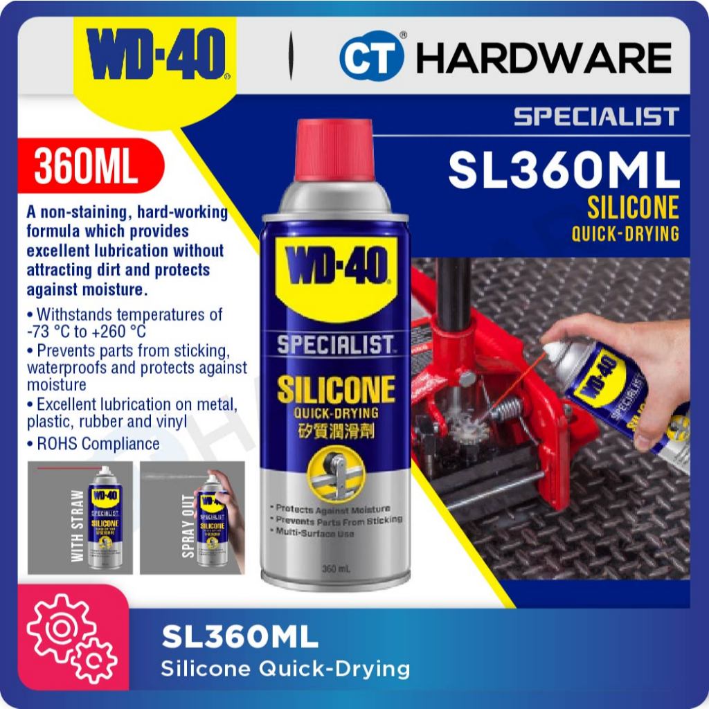 WD40 SPECIALIST® High Performances Silicone Lubricant 360ml [SL360ML]