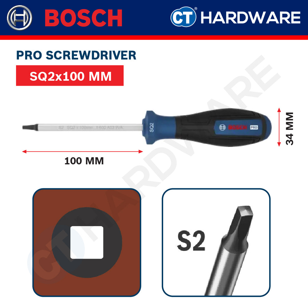 Bosch PRO Screwdriver Square
