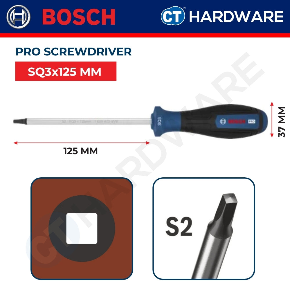 Bosch PRO Screwdriver Square