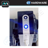 Masterplug SRGTOWSU102PB Tower Surge Protector 10-Gang | 2 USB (2m)