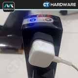 Masterplug SRGTOWSU102PB 10-Gang Tower Surge Protector | 2 USB (2m)