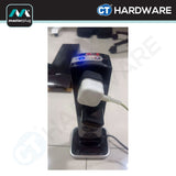 Masterplug SRGTOWSU102PB Tower Surge Protector 10-Gang | 2 USB (2m)