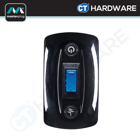 Masterplug SRPTU122PB-MP Tower Surge Protector 12-Sockets | 2 USB | 2m