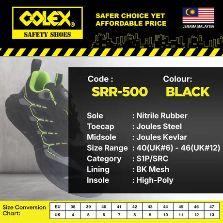 Colex SRR-500 Safety Shoe