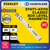 Stanley Classic Magnetic Box Level - 40cm | 60cm | 150cm (1 pc)