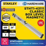 Stanley Classic Magnetic Box Level - 40cm | 60cm | 150cm (1 pc)