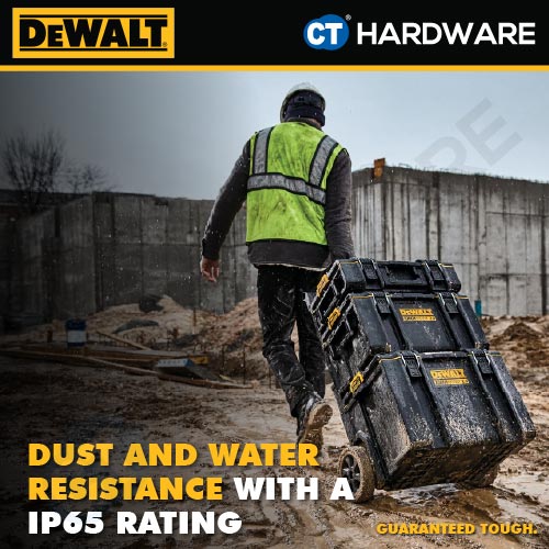 Dewalt 5 in 1 Toughsystem 2.0 Storage Set - 15L (S) | 45L (M) | 59.95L (L) | 64.75L (XL) Tool Box & DS100 Organizer Box + Free Gift [ PROMO ]