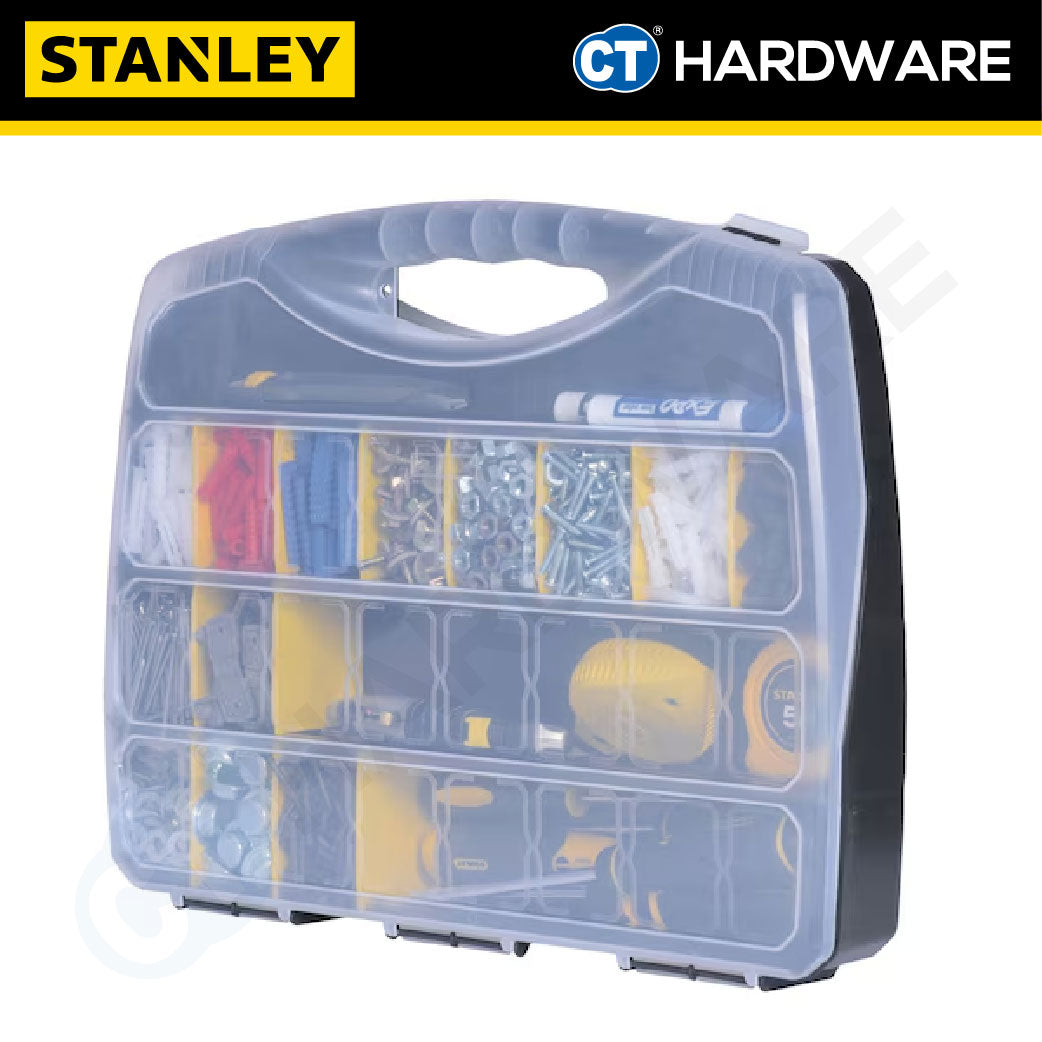 Stanley STST73822-8 Polycarbonate Small Organizer With 21 Separator Slots