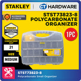 Stanley STST73823-8 Polycarbonate Medium Organizer With 21 Separator Slots