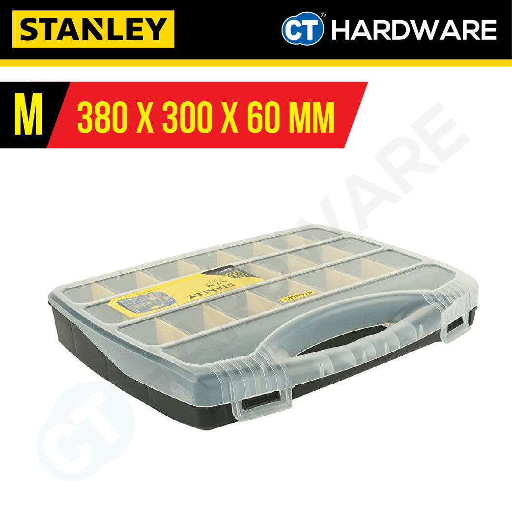 Stanley STST73823-8 Polycarbonate Medium Organizer With 21 Separator Slots