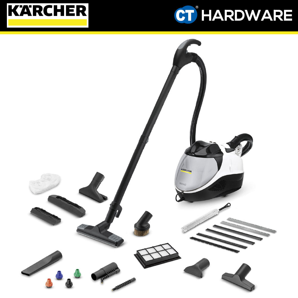 KARCHER SV7 (WHITE) STEAM VACUUM CLEANER 2200W 4 BAR TANK 0.5L