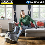 KARCHER SV7 (WHITE) STEAM VACUUM CLEANER 2200W 4 BAR TANK 0.5L