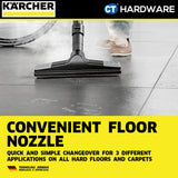 KARCHER SV7 (WHITE) STEAM VACUUM CLEANER 2200W 4 BAR TANK 0.5L