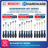 Bosch Screwdriver Set Series, 1600A039PH (6PCS), 1600A039PJ (6PCS), 1600A039PG (5PCS), Bosch Hand Tool
