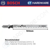 Bosch T101B Clean for Wood Jigsaw Blades (5 pcs/pack)