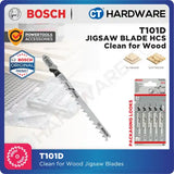 Bosch T101D Clean for Wood Jigsaw Blades (5 pcs/pack)