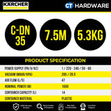 Karcher T 14/1 Classic Dry Vacuum Cleaner 1600W [15271710]