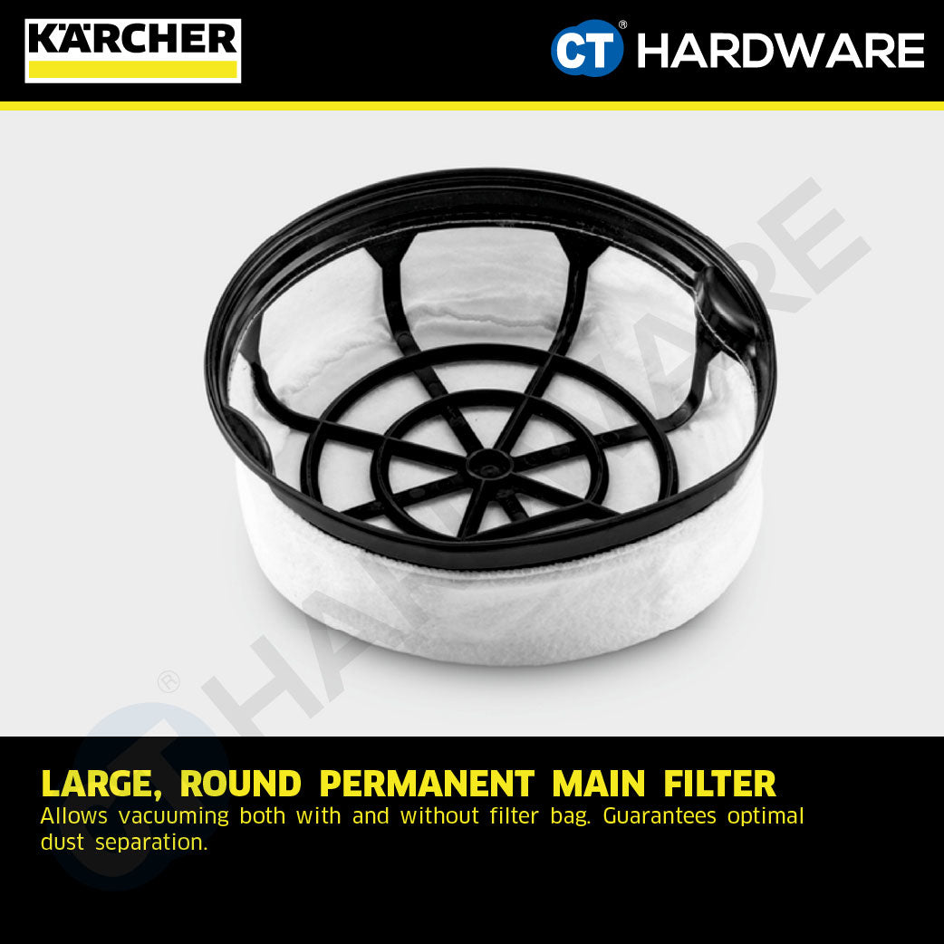 Karcher T 8/1 CLASSIC Dry Vacuum Cleaner 1600W 8l [ T81 | 15271620 ]