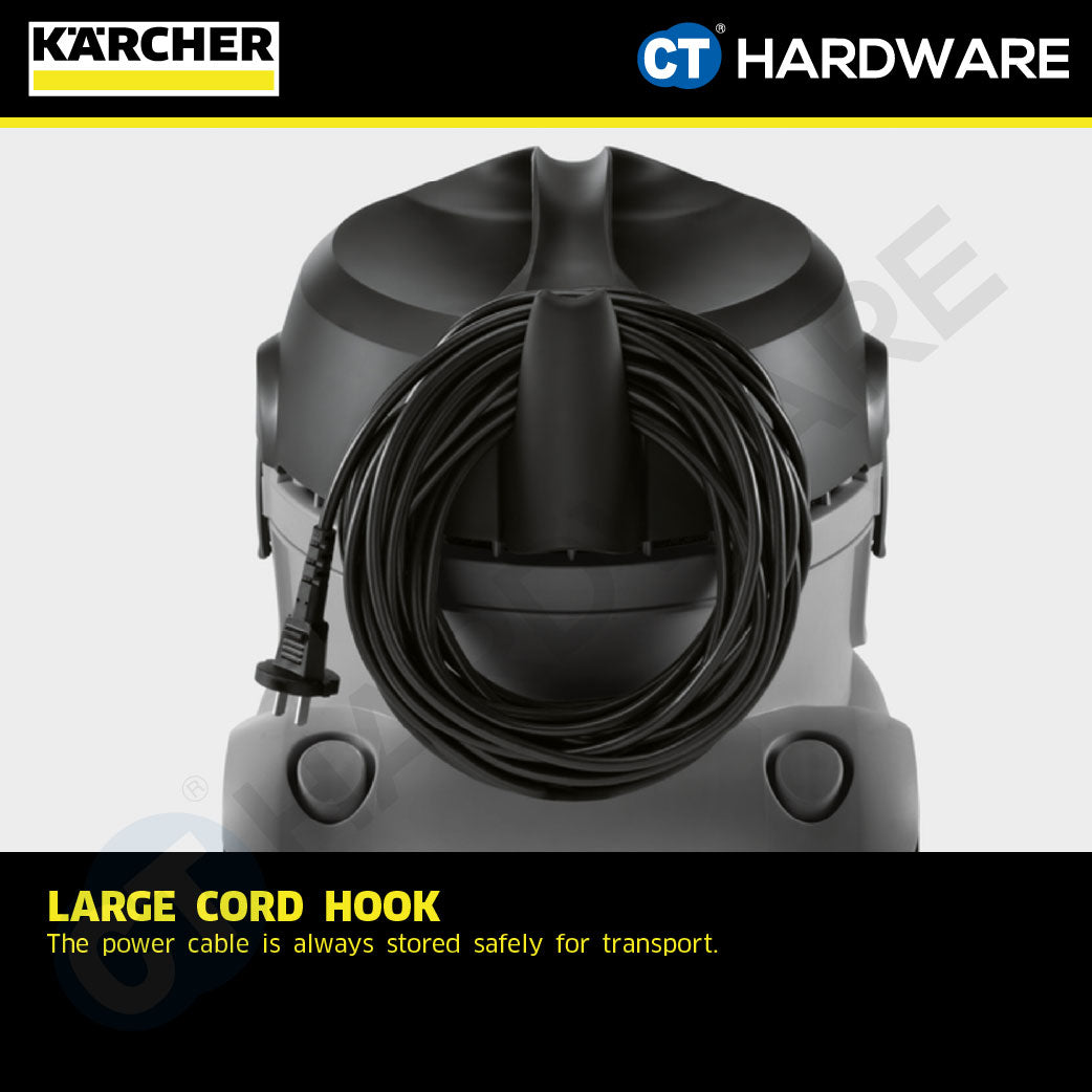 Karcher T 8/1 CLASSIC Dry Vacuum Cleaner 1600W 8l [ T81 | 15271620 ]