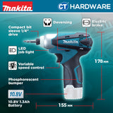 MAKITA TD090DWE CORDLESS IMPACT DRIVER 10.8V