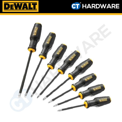 DEWALT DWHT65101 | DWHT65102 TOUGH SERIES MAXFIT SCREWDRIVER SET 4PCS / 8PCS - 1PACK