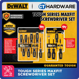 DEWALT DWHT65101 | DWHT65102 TOUGH SERIES MAXFIT SCREWDRIVER SET 4PCS / 8PCS - 1PACK