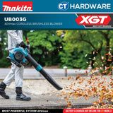 Makita UB003GZ 40V Cordless Blower Vacuum 2-in-1 Brushless Tool-Less Switch | Mesin Tiup & Sedut Daun [ Tool Only ]