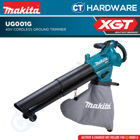 Makita UB005GZ Cordless Blower Vacuum 40V Without Battery and Charger
