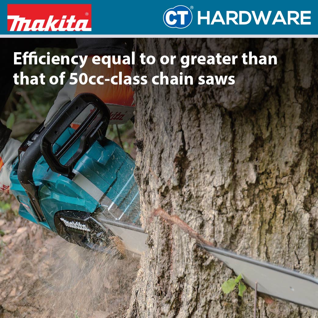 MAKITA UC030GZ 40Vmax CORDLESS CHAIN SAW 400 mm (16") | 450 mm (18") | 500 mm (20") WITHOUT BATTERY AND CHARGER