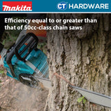 MAKITA UC030GZ 40Vmax CORDLESS CHAIN SAW 400 mm (16") | 450 mm (18") | 500 mm (20") WITHOUT BATTERY AND CHARGER
