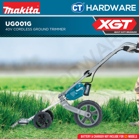 Makita UG001GZ Cordless Ground Trimmer 40v | 790W | 521 mm (20-1/2")