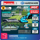 Makita UH023GZ Cordless Hedge Trimmer 40V Heavy Duty Garden Cutter Mesin Trim Pokok Outdoor Power Tools [ Tool Only ]