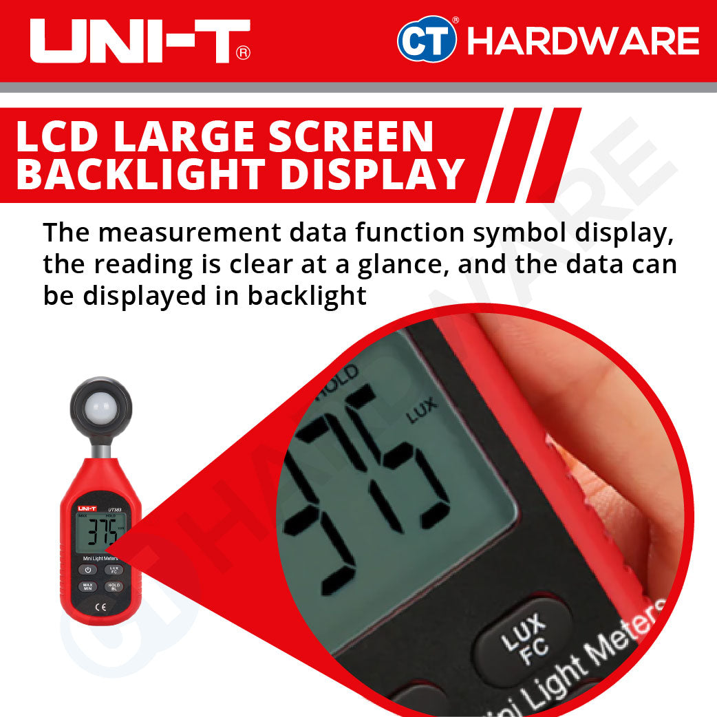 UNI-T UT383 MINI LIGHT METER